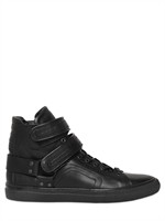 PIERRE HARDY - MATT NAPPA DOUBLE STRAP SNEAKERS - BLACK