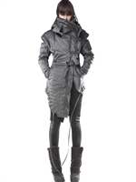 DEMOBAZA - NYLON PARKA - GREY