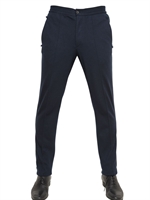 LANVIN - RAW CUT WOOL JERSEY JOGGING TROUSERS - NAVY