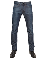 LANVIN - 19CM SLIM FIT WASHED DENIM JEANS - BLUE