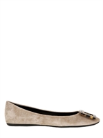 ROGER VIVIER - 10MM WILDLEDERBALLERINAS MIT GOMMETTE - BEIGE