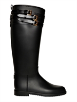 BURBERRY - STIVALI DA PIOGGIA IN GOMMA 20MM - NERO