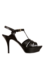 SAINT LAURENT - 110MM TRIBUTE CALF - BLACK