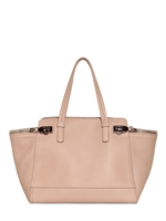 SALVATORE FERRAGAMO - MEDIUM VERVE GRAINED LEATHER BAG - ROSE