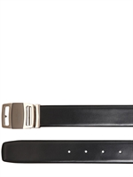 SALVATORE FERRAGAMO - 3,5CM MATT LEATHER - BLACK/BROWN