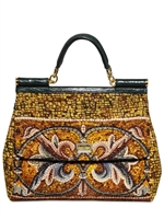 DOLCE & GABBANA - FLOWER PRINTED MISS SICILY BAG - MULTI