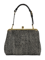 DOLCE & GABBANA - CHEVRON AGATA BAG - MULTI