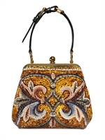 DOLCE & GABBANA - BYZANTINE MOSAIC PRINT MEDIUM AGATA BAG - MULTI