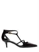 ROGER VIVIER - 50MM ERGO SEXY BRUSHED CALFSKIN SANDALS - BLACK