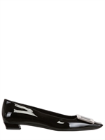 ROGER VIVIER - 25MM BELLE VIVIER PATENT - BLACK