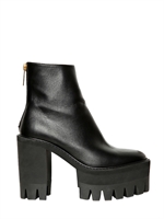 STELLA MCCARTNEY - 120MM ECOLEATHER COMBAT BOOTS - BLACK