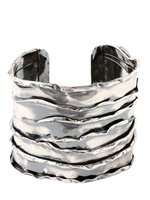 EMANUELE BICOCCHI - STERLING SILVER CUFF BRACELET - SILVER