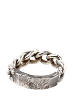 EMANUELE BICOCCHI - CHAINED SILVER RING - SILVER