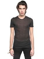 TOM REBL - LIGHT MODAL JERSEY T-SHIRT - BLACK