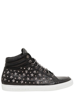 PHILIPP PLEIN - STARS STUDDED LEATHER - BLACK