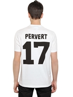 GIVENCHY - PERVERT 17 CUBAN FIT COTTON JERSEY SHIRT - WHITE