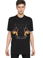GIVENCHY - COLUMBIAN FIT COTTON JERSEY T-SHIRT - BLACK