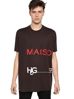 GIVENCHY - COLUMBIAN FIT COTTON JERSEY T-SHIRT - BROWN