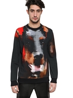 GIVENCHY - FELPA IN COTONE CUBAN FIT - NERO