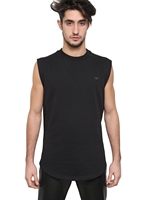 GIVENCHY - FELPA SENZA MANICHE IN COTONE CUBAN FIT - NERO