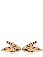 GIVENCHY - WINGS BRASS CUFFLINKS - GOLD