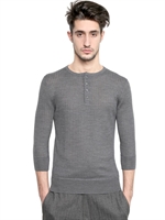 NEIL BARRETT - SERAFINO IN LANA - GRIGIO