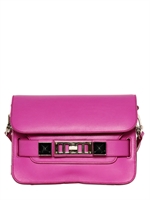PROENZA SCHOULER - PS11 MINI CLASSIC SMOOTH LEATHER BAG - FUCHSIA