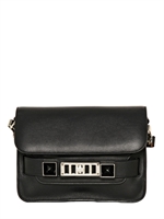PROENZA SCHOULER - PS11 MINI CLASSIC SMOOTH LEATHER BAG - BLACK