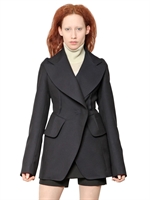 MAISON MARTIN MARGIELA - DIAGONAL WOOL CLESSIDRA - BLUE