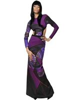 ETRO - LANGES BEDRUCKTES KLEID AUS VISKOSECADY - MULTI