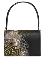 ETRO - KINETIC PRINTED MEDIUM LAMBSKIN BAG - MULTI