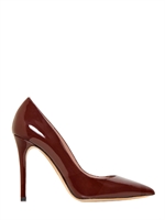 SEMILLA - 100MM SPITZE PUMPS AUS LACKLEDER - BURGUNDERROT