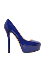 SEMILLA - 130MM LACKLEDERPUMPS - KÖNIGSBLAU