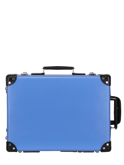 Globe-trotter 18" Cruise Centenary Special Ed Trolley In Royal Blue/navy