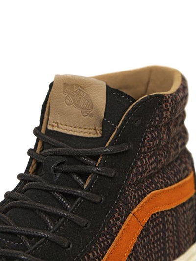 VANS SK8-HI REISSUE CA SUEDE & CANVAS SNEAKER