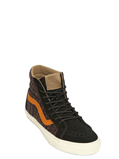 VANS SK8-HI REISSUE CA SUEDE & CANVAS SNEAKER