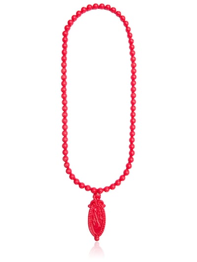 Mariah Rovery Colar Camafeu Necklace In Coral