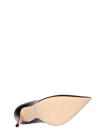 JIMMY CHOO Anouk Leather Pointed Pumps