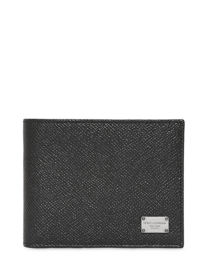 DOLCE & GABBANA - DAUPHINE LEATHER CLASSIC ID WALLET