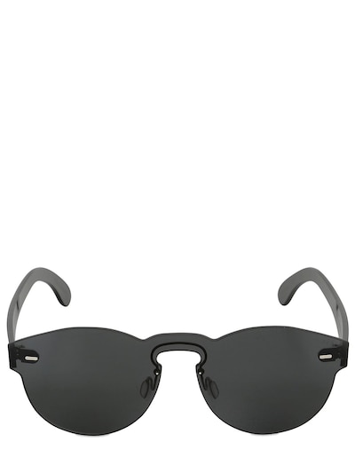 Super Lucia Cat-eye Acetate Sunglasses In Black