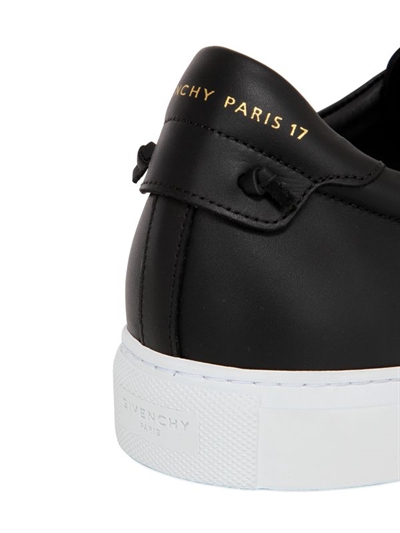 GIVENCHY URBAN STREET LEATHER TENNIS SNEAKERS
