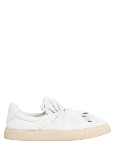 Ports 1961 Knot Detail Slip-on Sneakers In Off White