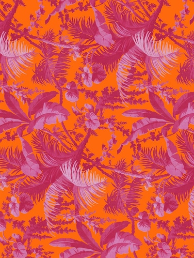 house of hackney pampas wallpaper 桃红色/橙色