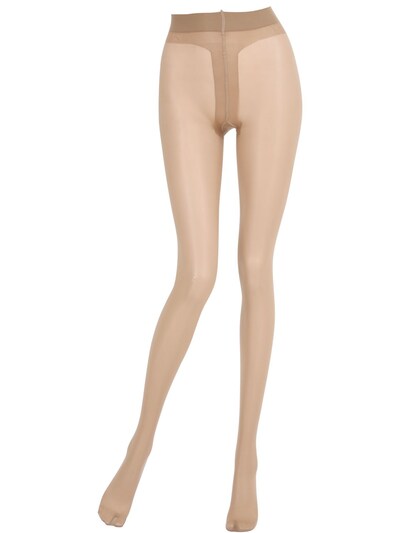 La Perla Secret Bronzing Effect Stockings In Nude
