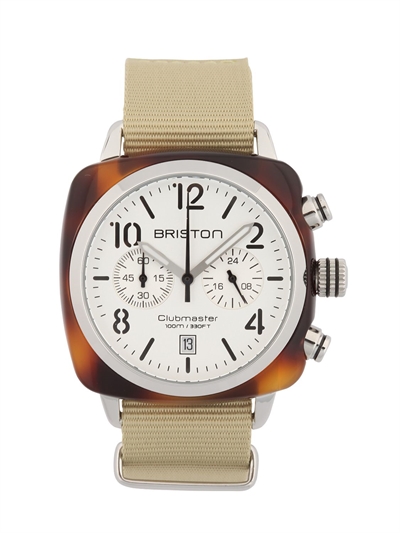 BRISTON ICONS CLUBMASTER CLASSIC CHRONO WATCH