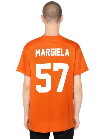 LES (ART)ISTS "MARGIELA"印图织棉T恤,65I0I3008-T1JBTkdF0
