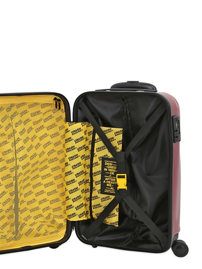 CRASH BAGGAGE 40L 4-WHEEL SPINNER CARRY ON TROLLEY