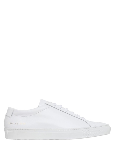 COMMON PROJECTS ORIGINAL ACHILLES LEATHER SNEAKERS,62I3J4002-MDUwNg2
