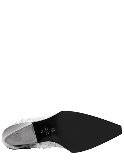 ALYX 40MM RODEO WOVEN LEATHER ANKLE BOOTS