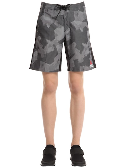 reebok crossfit camo shorts